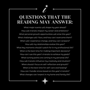 Professional 1 Year Forecast Reading